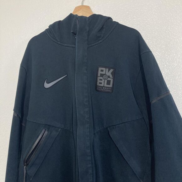 Nike PK80 Phil Knight Invitational Jacket Mens XL Hooded Windproof Navy - Picture 2 of 16